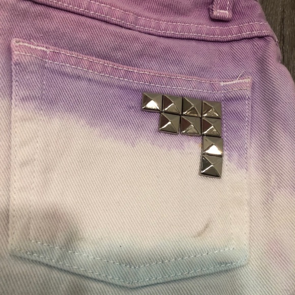 Tye dye shorts ombré design GORGEOUS - Picture 4 of 4